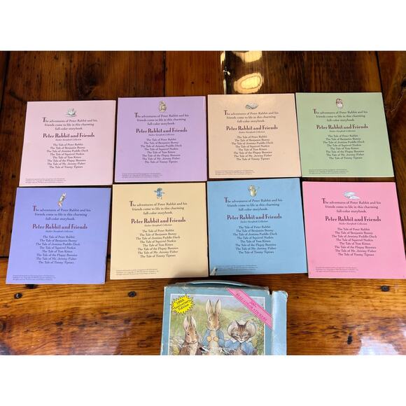 Vintage Peter Rabbit and Friends 100th Anniversary Edition 8 Book collection - Picture 9 of 11